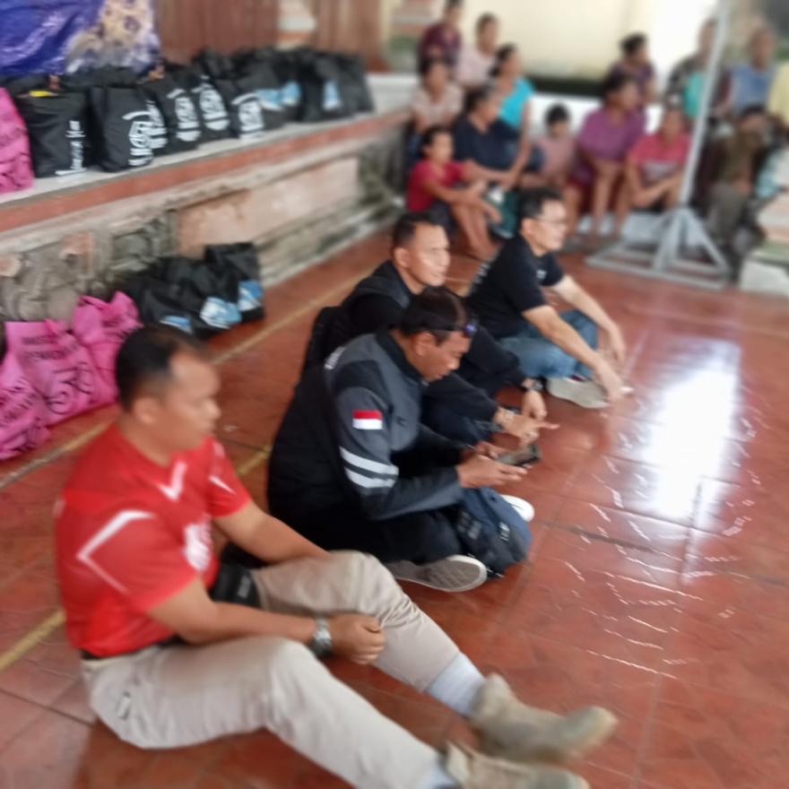 Penyerahan Bantuan Sembako dari Lapas Kabupaten Bangli
