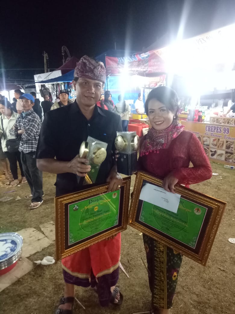 Desa Bangbang meraih Juara 1  Lomba Adipura Desa se-Kabupaten Bangli tahun 2019